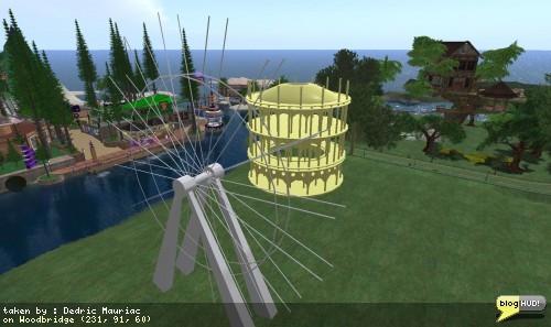 Ivory Tower and a 40 meter ferris wheel